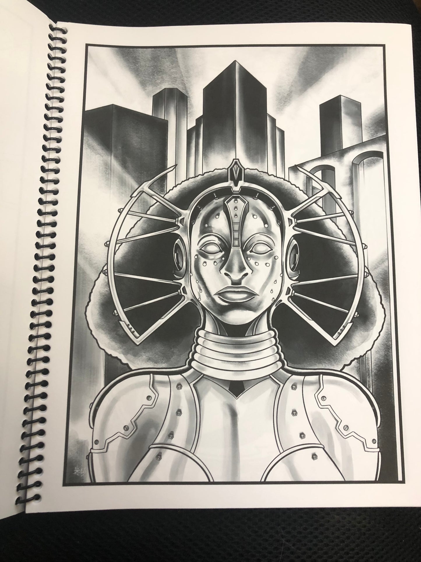 Metal Scorpio Coloring Book: Vol.1