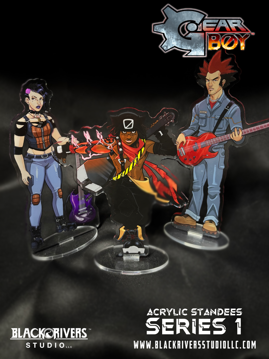 Gear Boy Acrylic Standees Series 1: #02 Eddie