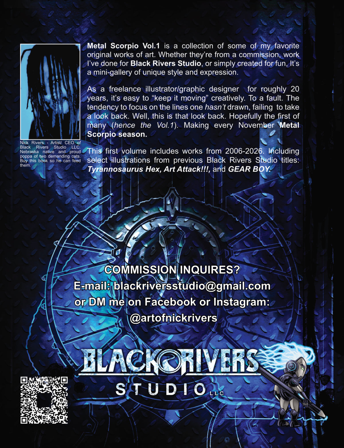 METAL SCORPIO: THE ART OF NICK RIVERS VOL.1