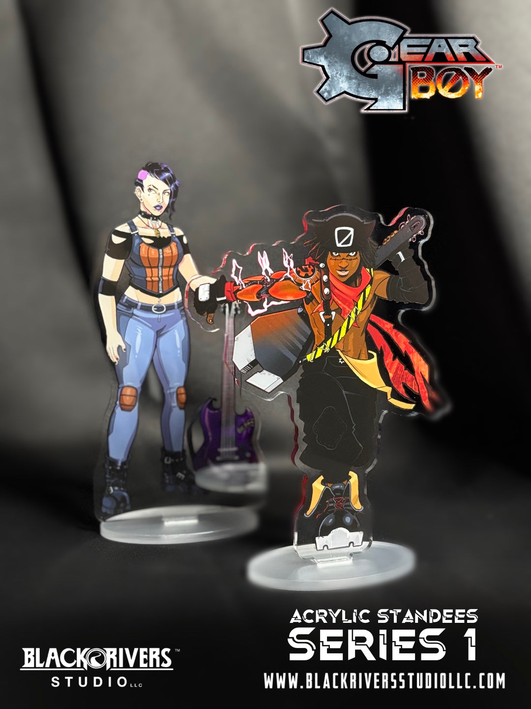 Gear Boy Acrylic Standees Series 1: #01 Layla